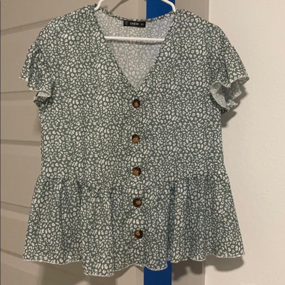 Light Green Short Sleeve Shirt